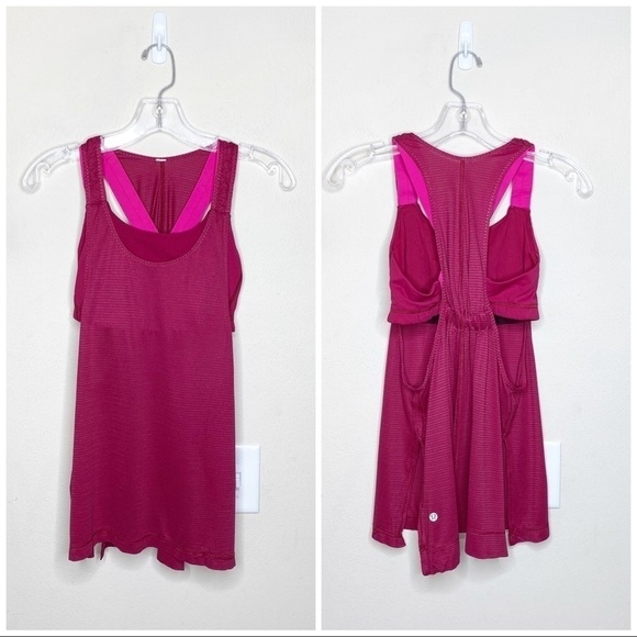 Lululemon Stash It Tank Top Pink Size 8 - Picture 1 of 4